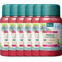 Bad & Douche|Bad & Douche<Kneipp 6x Badkristallen Muscle Soothing Jeneverbes 600 gr