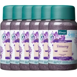 6x Badkristallen Relaxing Lavendel 600 gr^Kneipp New