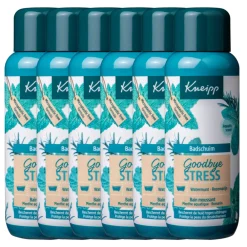 Bad & Douche<Kneipp 6x Badschuim Goodbye Stress 400 ml
