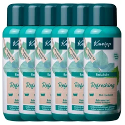 Bad & Douche<Kneipp 6x Badschuim Refreshing Mint Eucalyptus 400 ml
