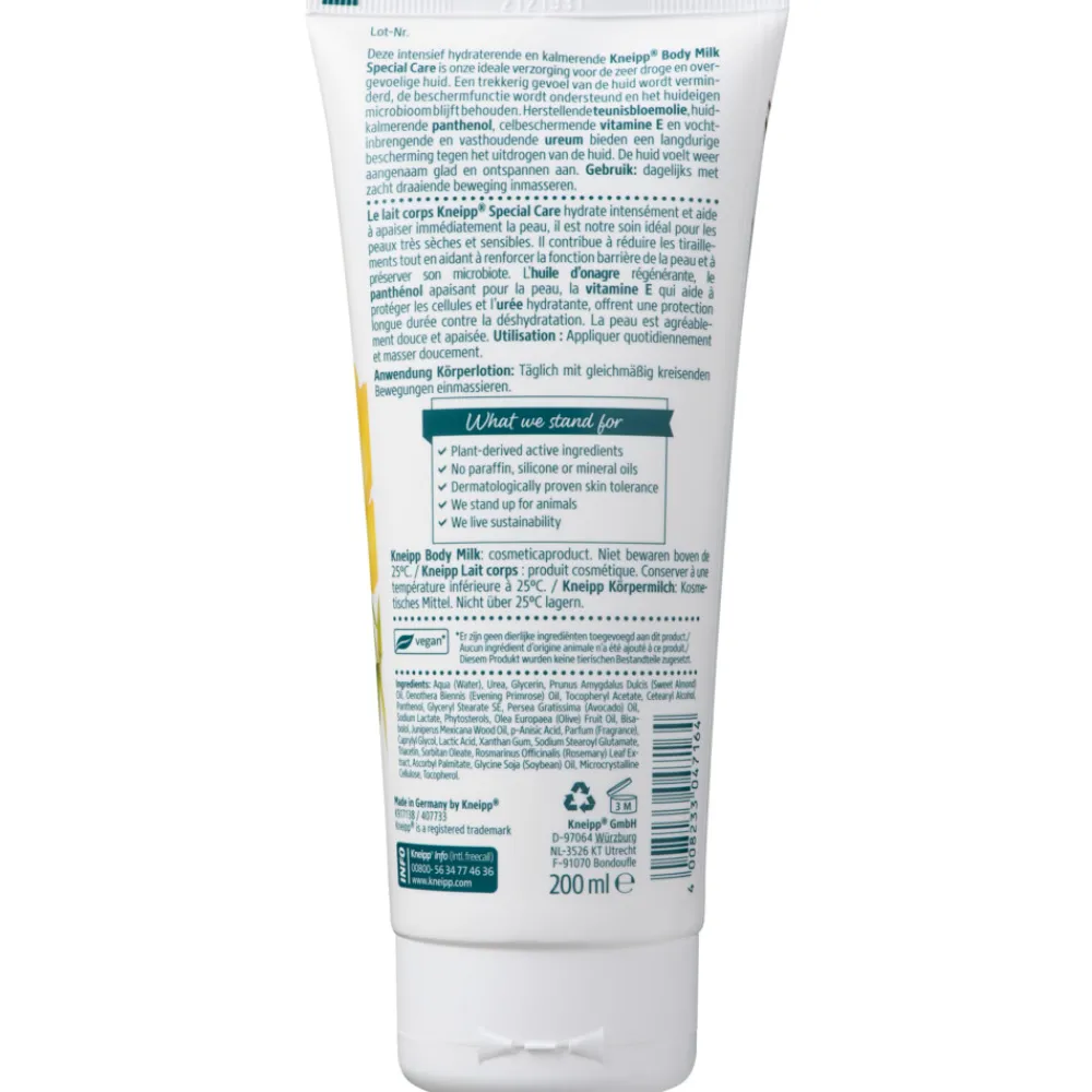 6x Bodymilk Teunisbloem 200 ml^Kneipp Best