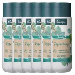 Hot 6x Douche Refreshing Mint Eucalyptus 200 ml Bad & Douche