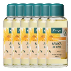 6x Massageolie Arnica Active 100 ml^Kneipp New