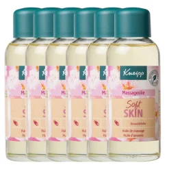 6x Massageolie Soft Skin Amandelbloesem 100 ml^Kneipp Outlet