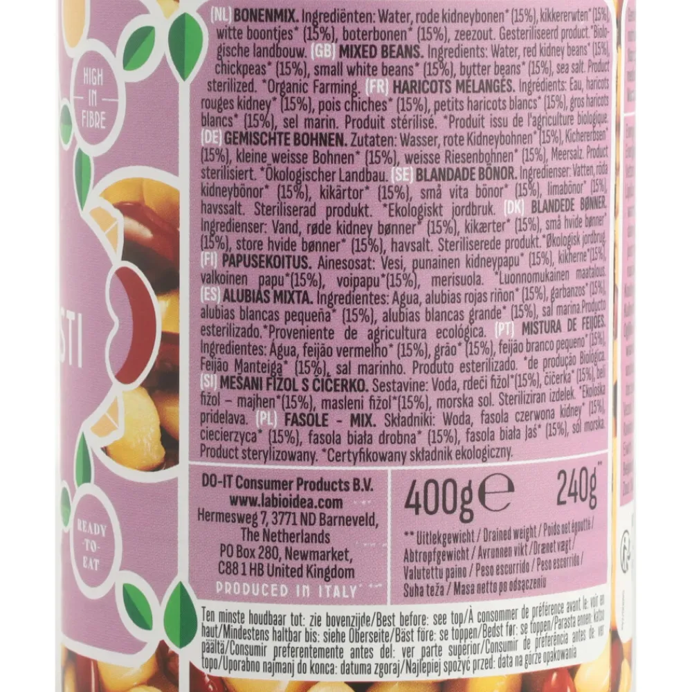 6x Bonen Mix 400 gr^La Bio Idea Discount