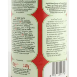 12x Tomaten Gepeld Bio 400 gr^La Bio Idea Hot