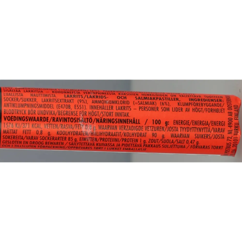 Snoep<lakrisal 40x Salmiak