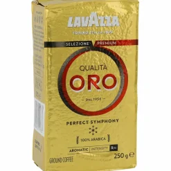 12x Qualita Oro gemalen 250 gr Koffie