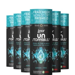 6x Unstoppables In-Wash Geurbooster Fris 13 wasbeurten 165 gr^Lenor Best