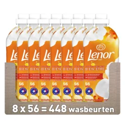 Best 8x Wasverzachter Amber & Orchidee 56 Wasbeurten 1176 ml Wasverzachter