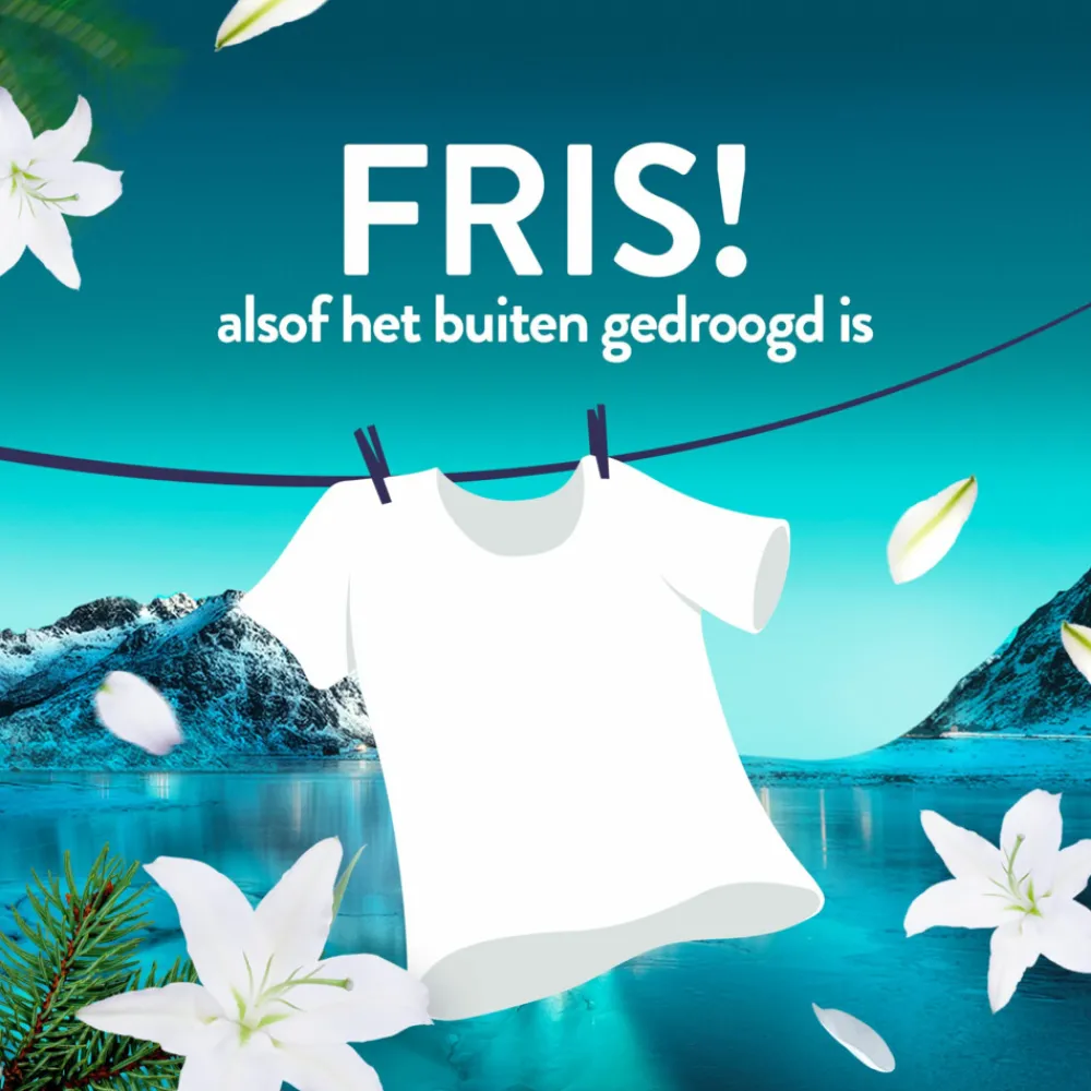 Clearance 6x Wasverzachter Fresh Air Noorderlicht 36 Wasbeurten 504 ml Wasverzachter