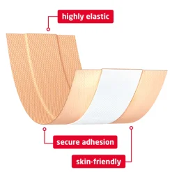 10x Pleister Elastiek 1 meter^Leukoplast New