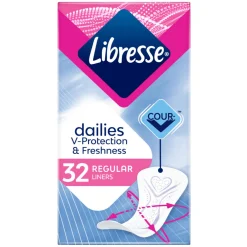 Intiemhygiëne<Libresse 15x Regular Inlegkruisjes 32 stuks