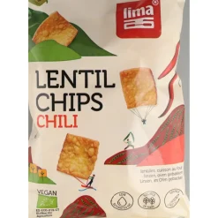 12x Lentil Chips Chili 90 gr^Lima Best