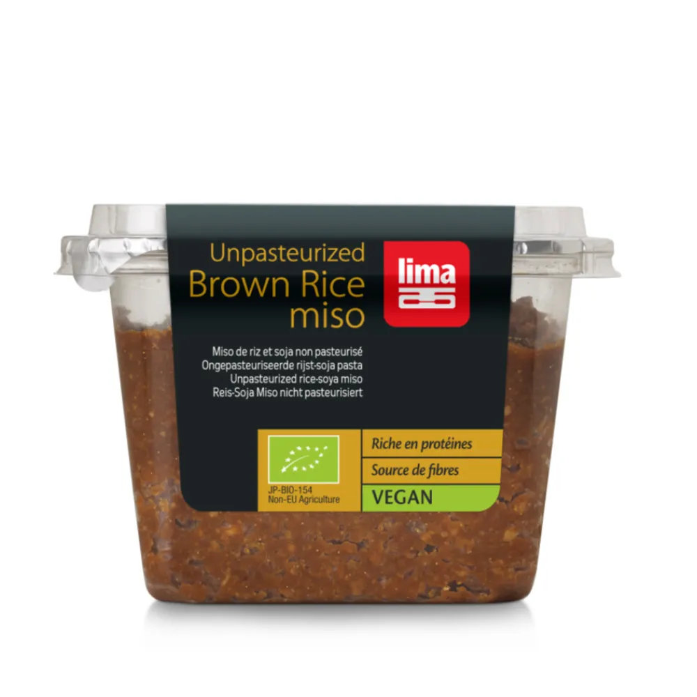 3x Miso Bruine Rijst Bio 300 gr^Lima Best