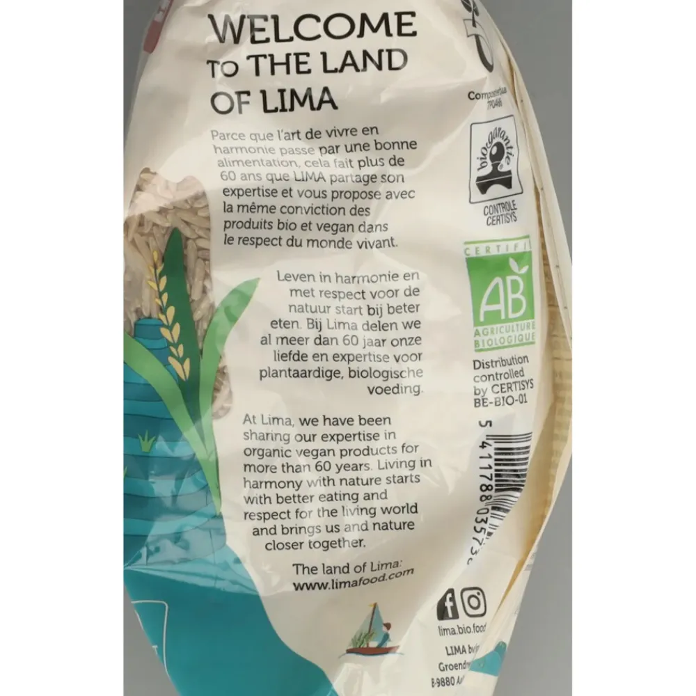 6x Rijst Basmati 500 gr^Lima Online