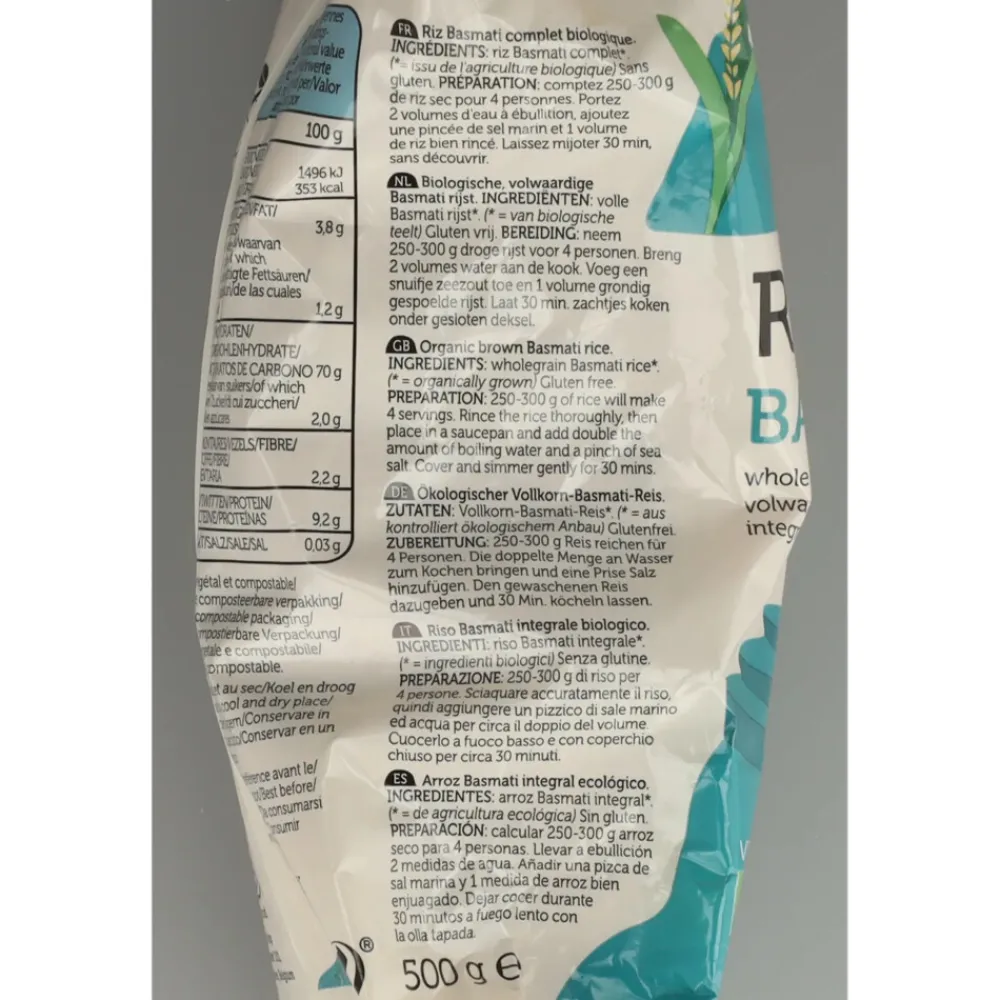 6x Rijst Basmati 500 gr^Lima Online