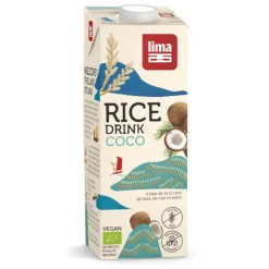 Melkvervangers<Lima 8x Rijstdrink Kokos 1 liter