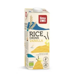 8x Rijstdrink Vanille 1 liter^Lima Best