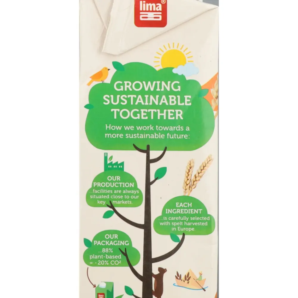 8x Speltdrink Calcium 1 liter^Lima Clearance