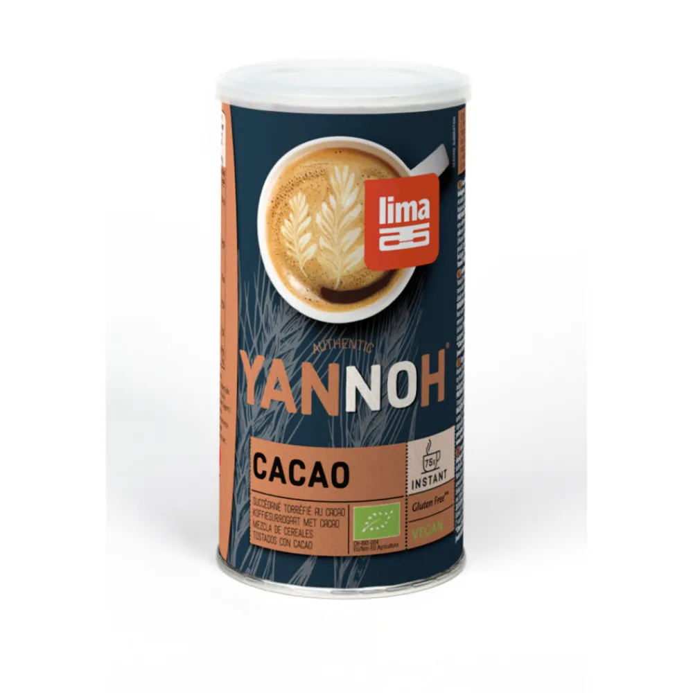 Koffie<Lima 6x Yannoh Instant Cacao 175 gr