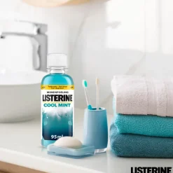 Spoelen & Poetsen<Listerine 3x Mondwater Cool Mint Reisverpakking 95 ml