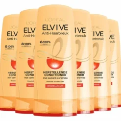 Discount 6x L'Oréal Elvive Anti-Haarbreuk Conditioner 200 ml Conditioner