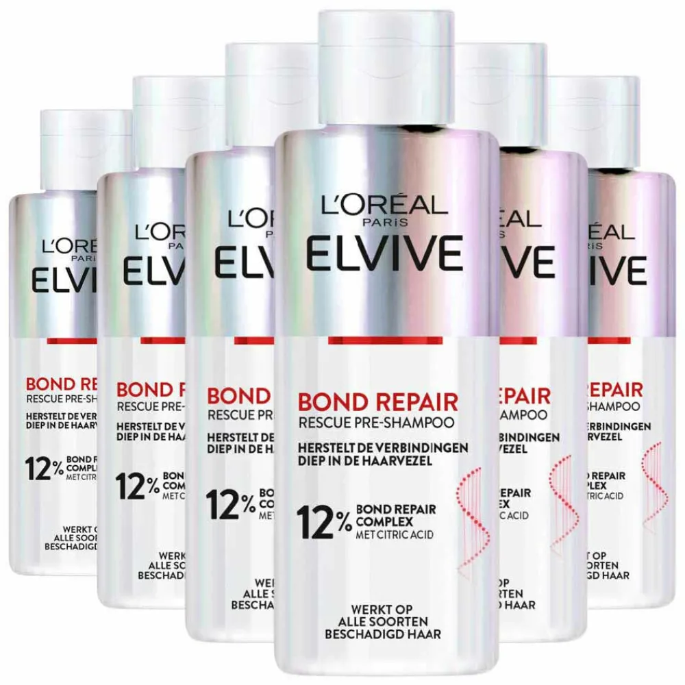 Shampoo<LOréal 6x L'Oréal Elvive Bond Repair Pre-Shampoo 200 ml