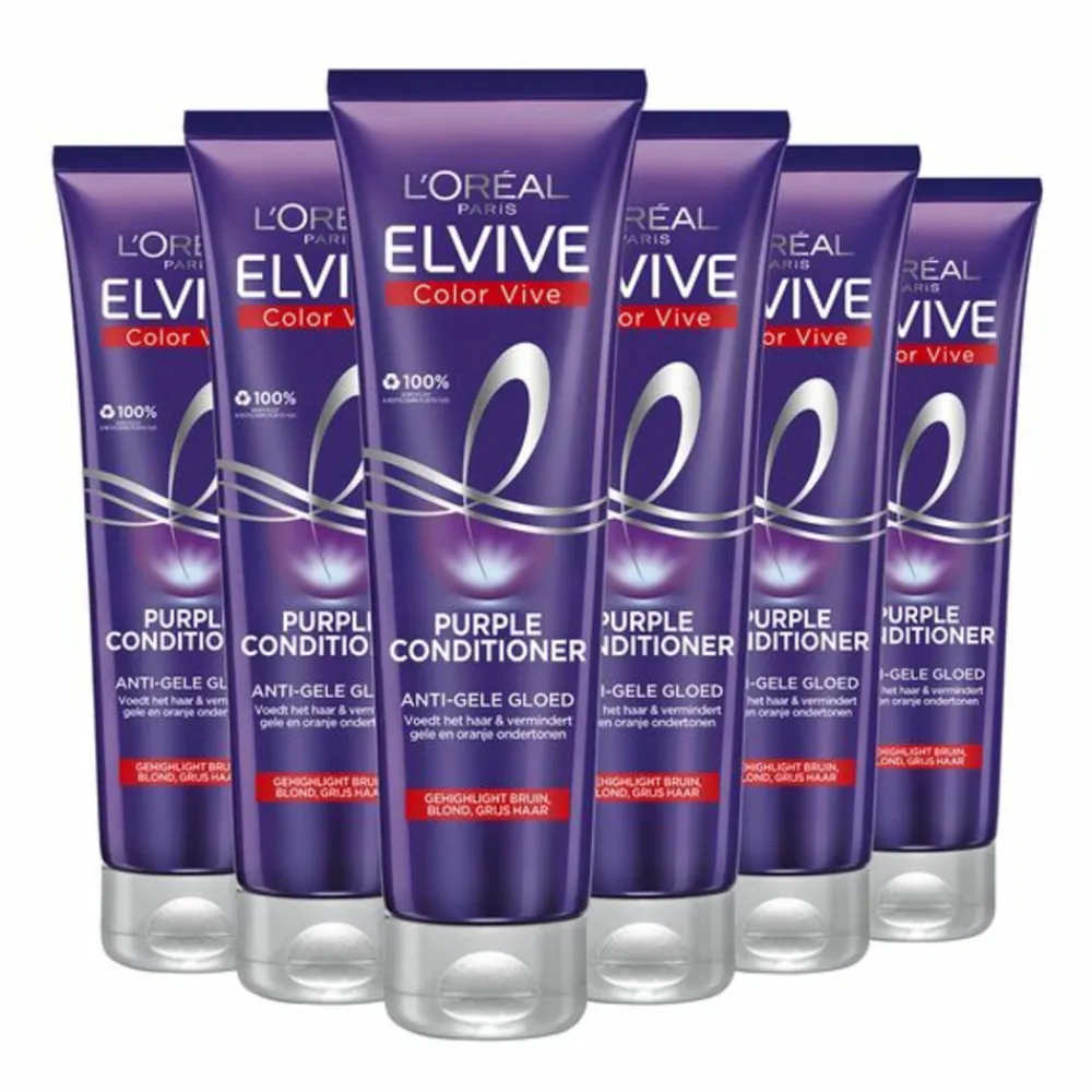 6x L'Oréal Elvive Color Vive Purple Conditioner 150 ml^LOréal Best