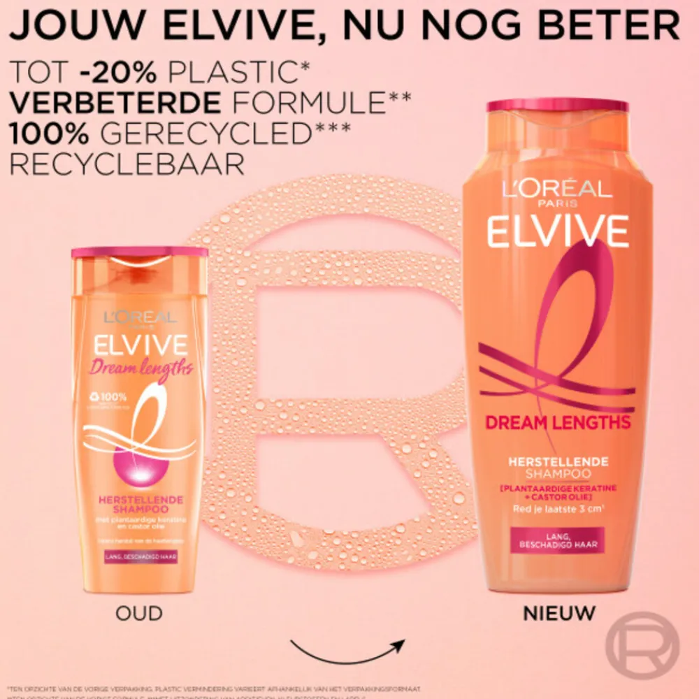 6x L'Oréal Elvive Dream Lengths Shampoo 250 ml^LOréal