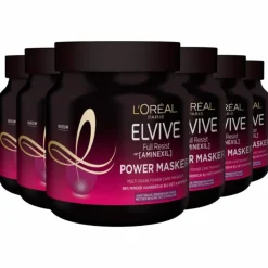 Clearance 6x L'Oréal Elvive Full Resist Haarmasker 680 ml Haarverzorging