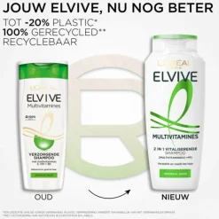 Best 6x L'Oréal Elvive Multivitamines Shampoo 250 ml Shampoo