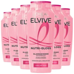6x L'Oréal Elvive Nutri Gloss Shampoo 250 ml^LOréal Best