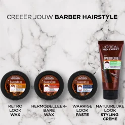 6x L'Oréal Men Expert BarberClub Styling Paste 75 ml^LOréal