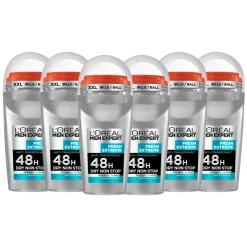 Online 6x L'Oréal Men Expert Deodorant Roller Fresh Extreme 50 ml Deodorant