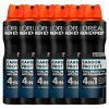 Deodorant<LOréal 6x L'Oréal Men Expert Deodorant Spray Carbon Protect 150 ml