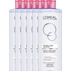 Discount 6x L'Oréal Skin Expert Micellair Water Droge en Gevoelige Huid 400 ml Reiniging