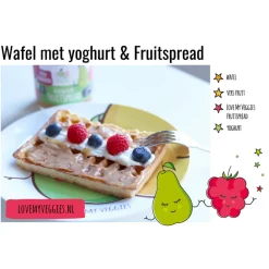 6x Fruitspread Peer Framboos 245 gr^Love My Veggies Best