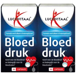 Hart, Bloed & Cholesterol<Lucovitaal 2x Bloeddruk 30 capsules