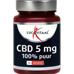 2x CBD Cannabidiol 5 mg 30 capsules^Lucovitaal New