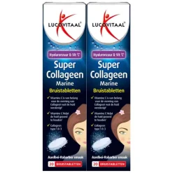 Voor Vrouw Of Man<Lucovitaal 2x Collageen Marine Bruistabletten 20 bruistabletten