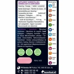 Discount 3x Collageen Vega Super 30 tabletten Voor Vrouw Of Man