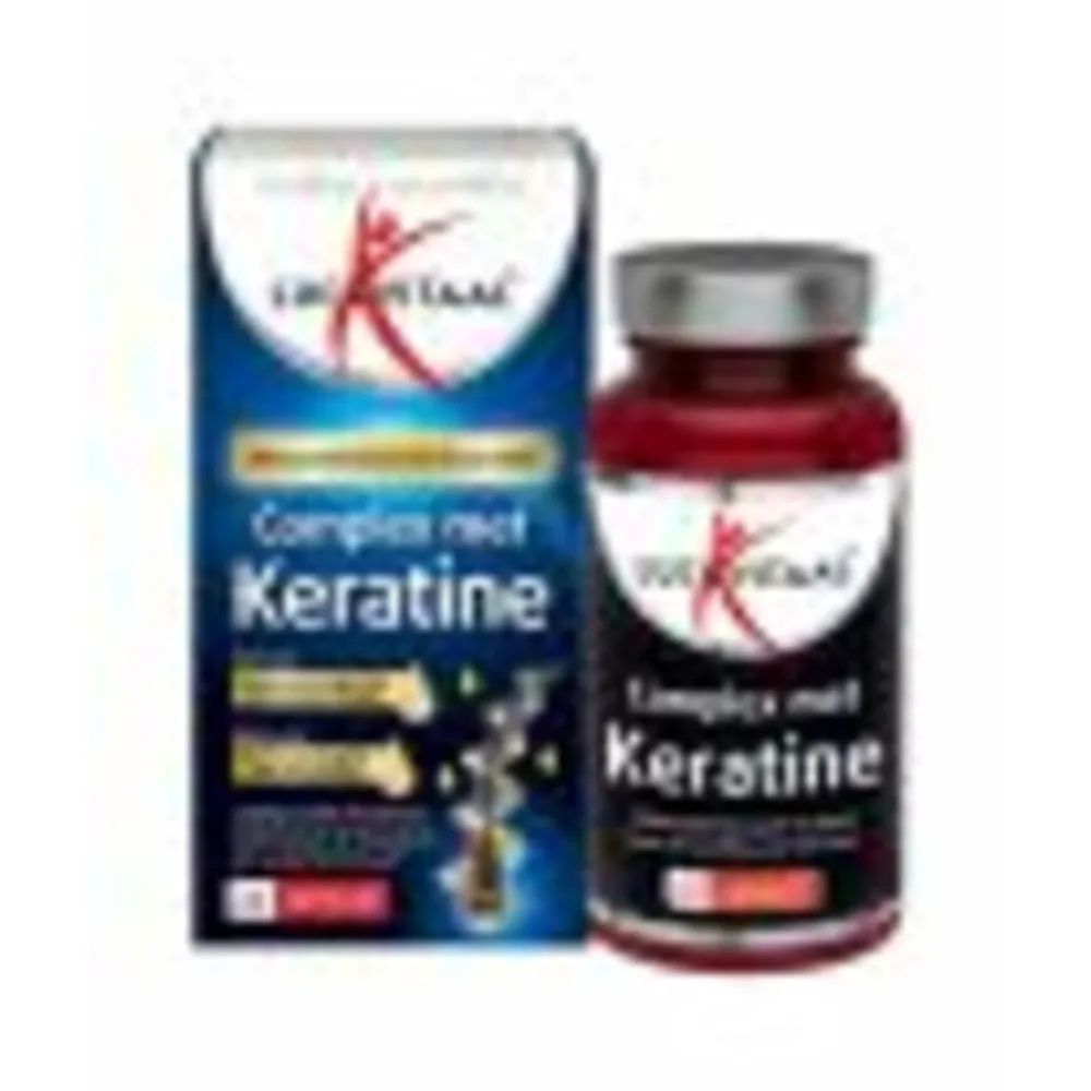 Voor Vrouw Of Man|Vitaminen Vrouw<Lucovitaal 2x Complex met Keratine 60 capsules
