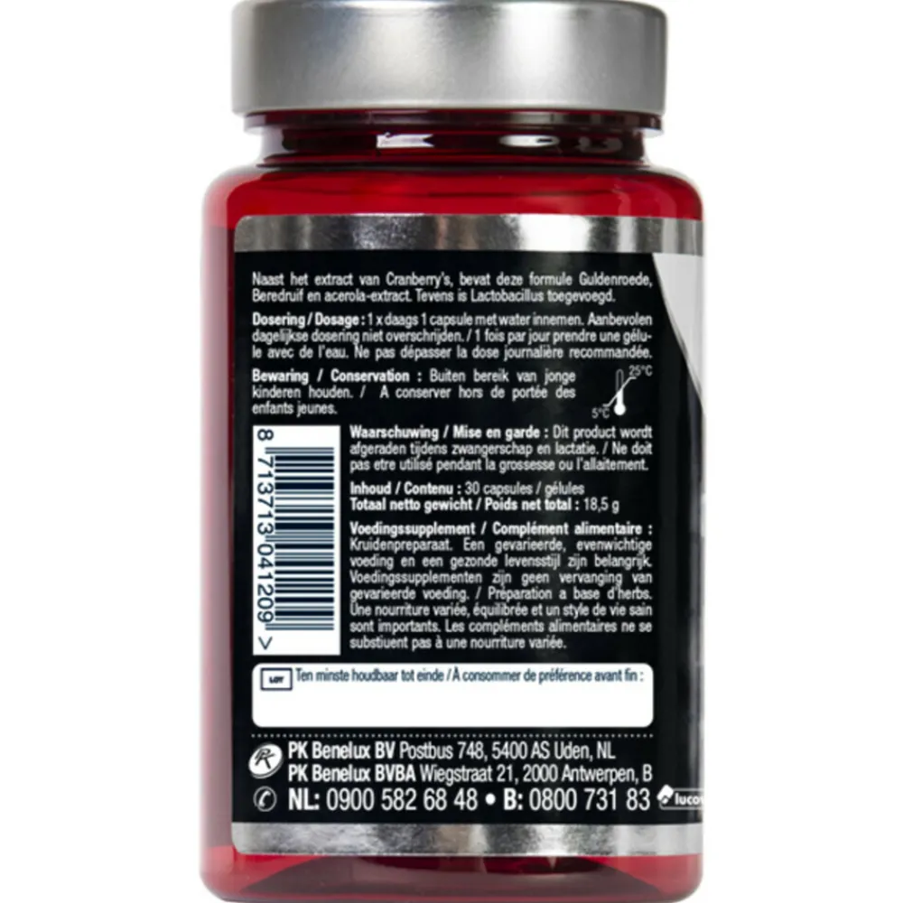 Speciale Bestanddelen<Lucovitaal 2x Cranberry X-tra 30 capsules