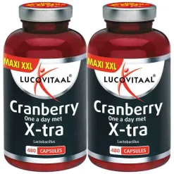 2x Cranberry X-tra 480 capsules^Lucovitaal Outlet