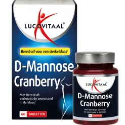 3x D-Mannose Cranberry Blaasfunctie 60 tabletten^Lucovitaal Outlet