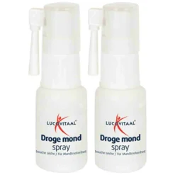 2x Droge Mond Spray 20 ml^Lucovitaal Hot