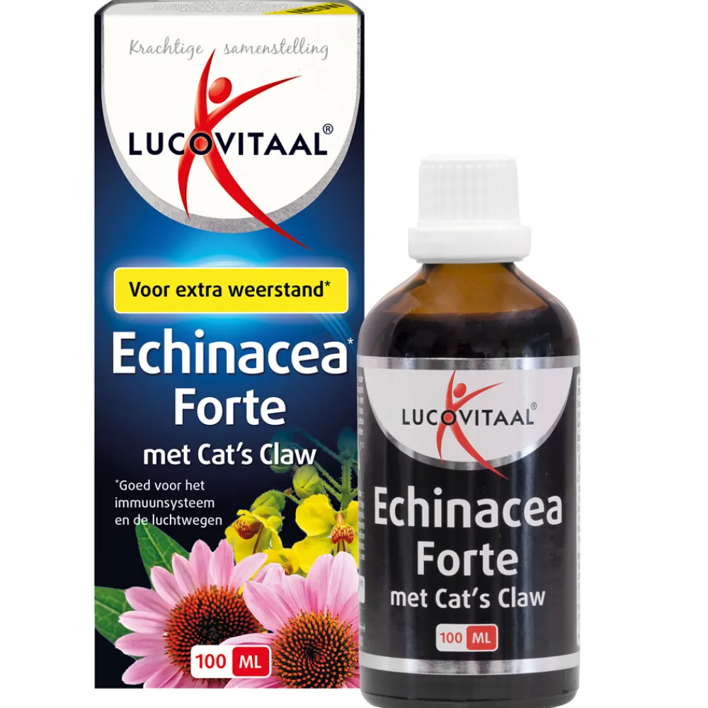 Weerstand & Energie<Lucovitaal 2x Echinacea Forte met Cat's Claw 100 ml