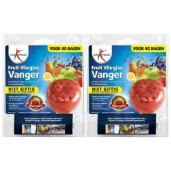 Discount 2x Fruit Vliegjes Vanger 20 ml Ongediertebestrijding