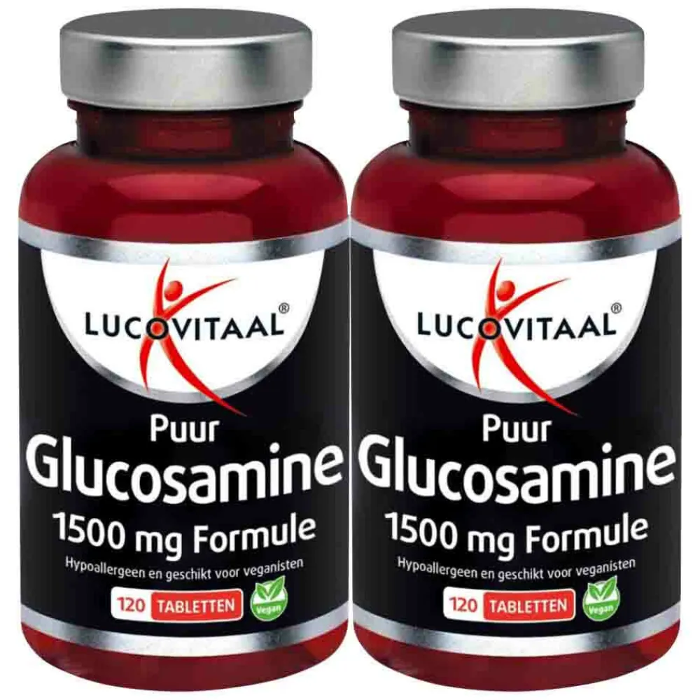 Speciale Bestanddelen<Lucovitaal 2x Glucosamine Vegan Puur 120 tabletten